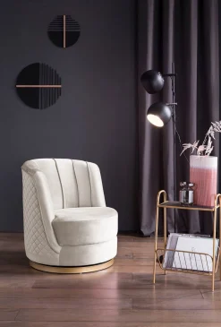 Fauteuils^Huisenthuis Fauteuil Feline Beige
