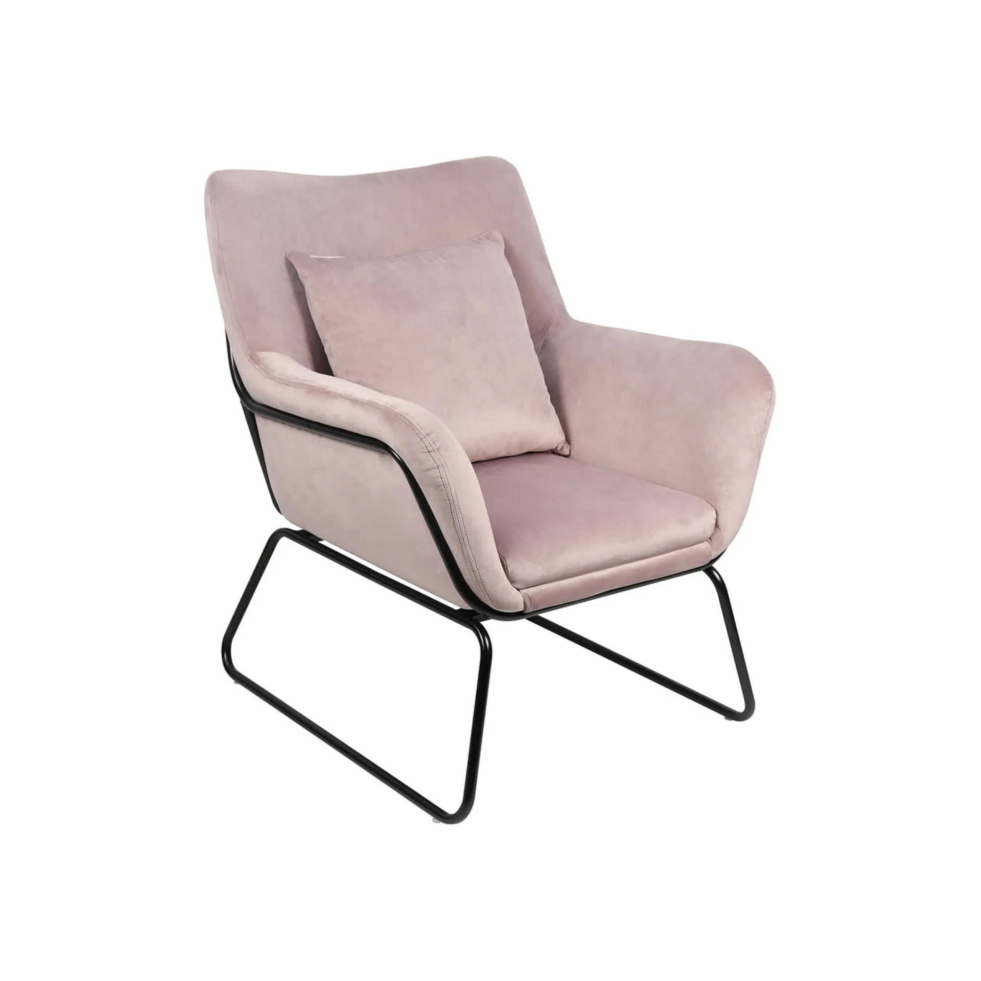 Fauteuils^Huisenthuis Fauteuil Gwen Roze