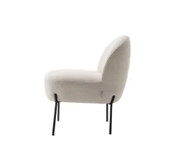 Fauteuils^Huisenthuis Fauteuil Jolien Teddy Ivoor