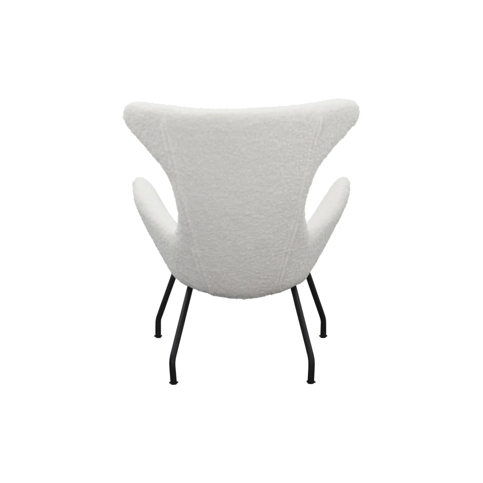 Fauteuils^Huisenthuis Fauteuil Kylie Teddy Wit