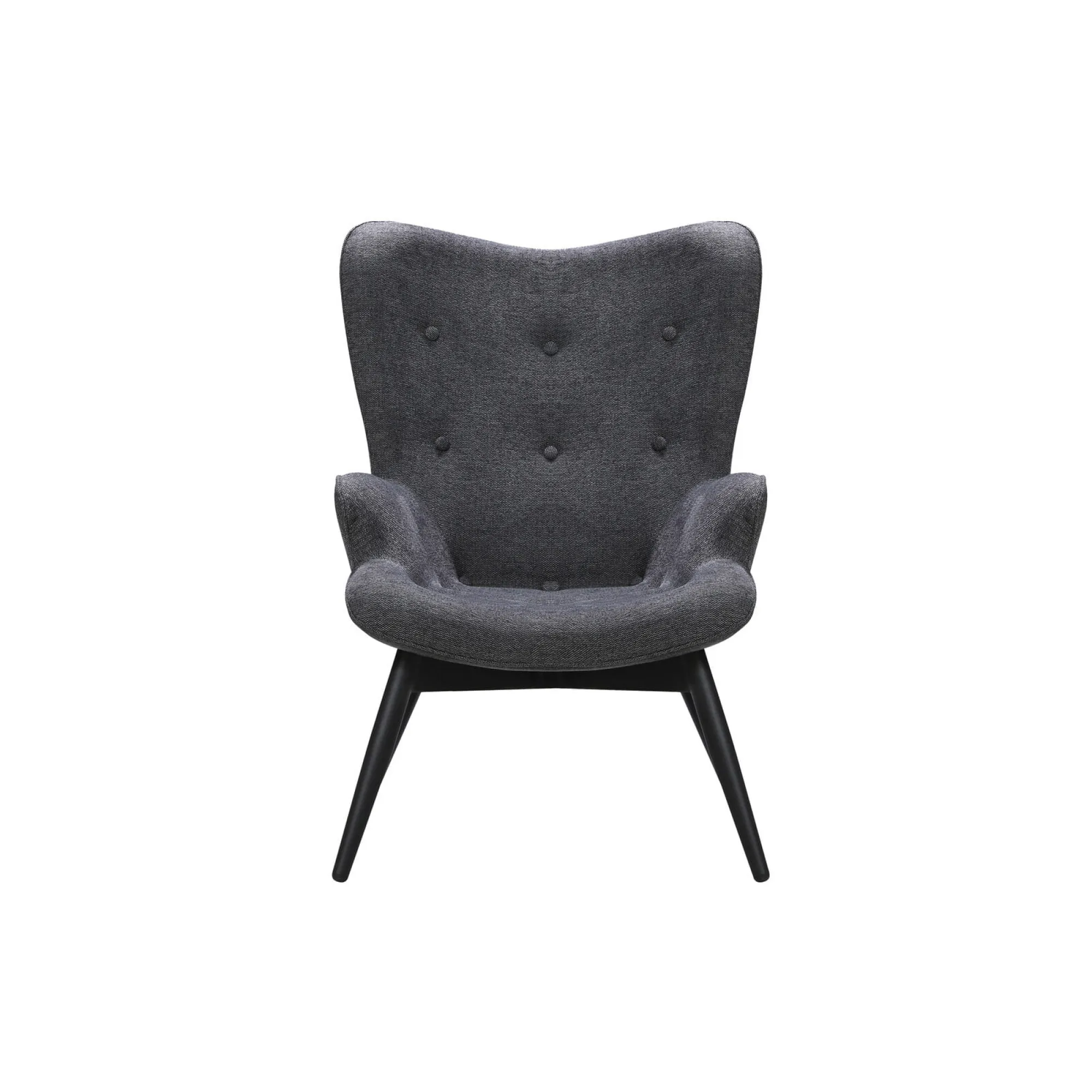 Fauteuils^Huisenthuis Fauteuil Lisanne Donker Grijs