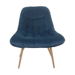 Fauteuils^Huisenthuis Fauteuil Louis Blauw