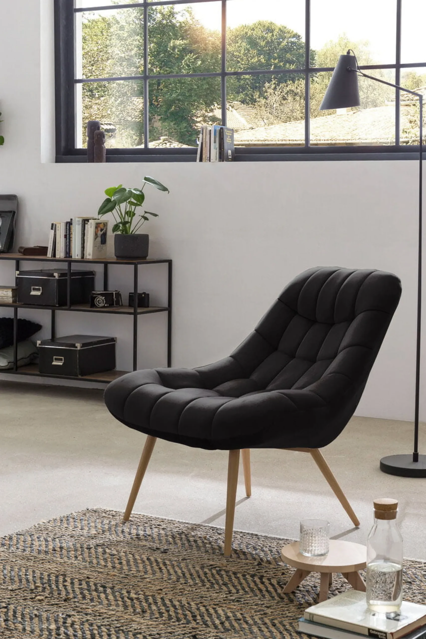 Fauteuils^Huisenthuis Fauteuil Louis Zwart