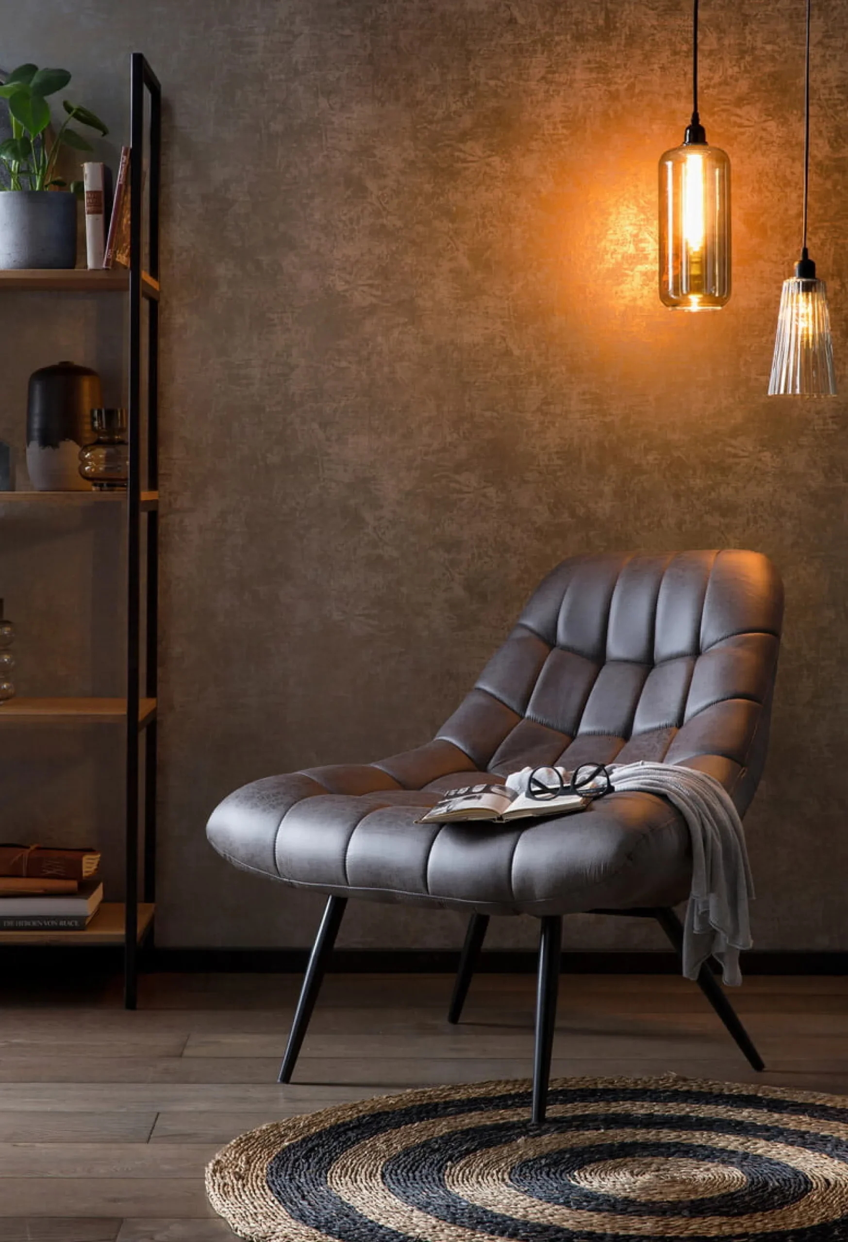 Fauteuils^Huisenthuis Fauteuil Meuse Donkerbruin