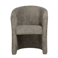 Fauteuils^Huisenthuis Fauteuil Steven Bouclé Bruin