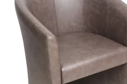 Fauteuils^Huisenthuis Fauteuil Steven Kunstleer – Vintage Donkerbruin
