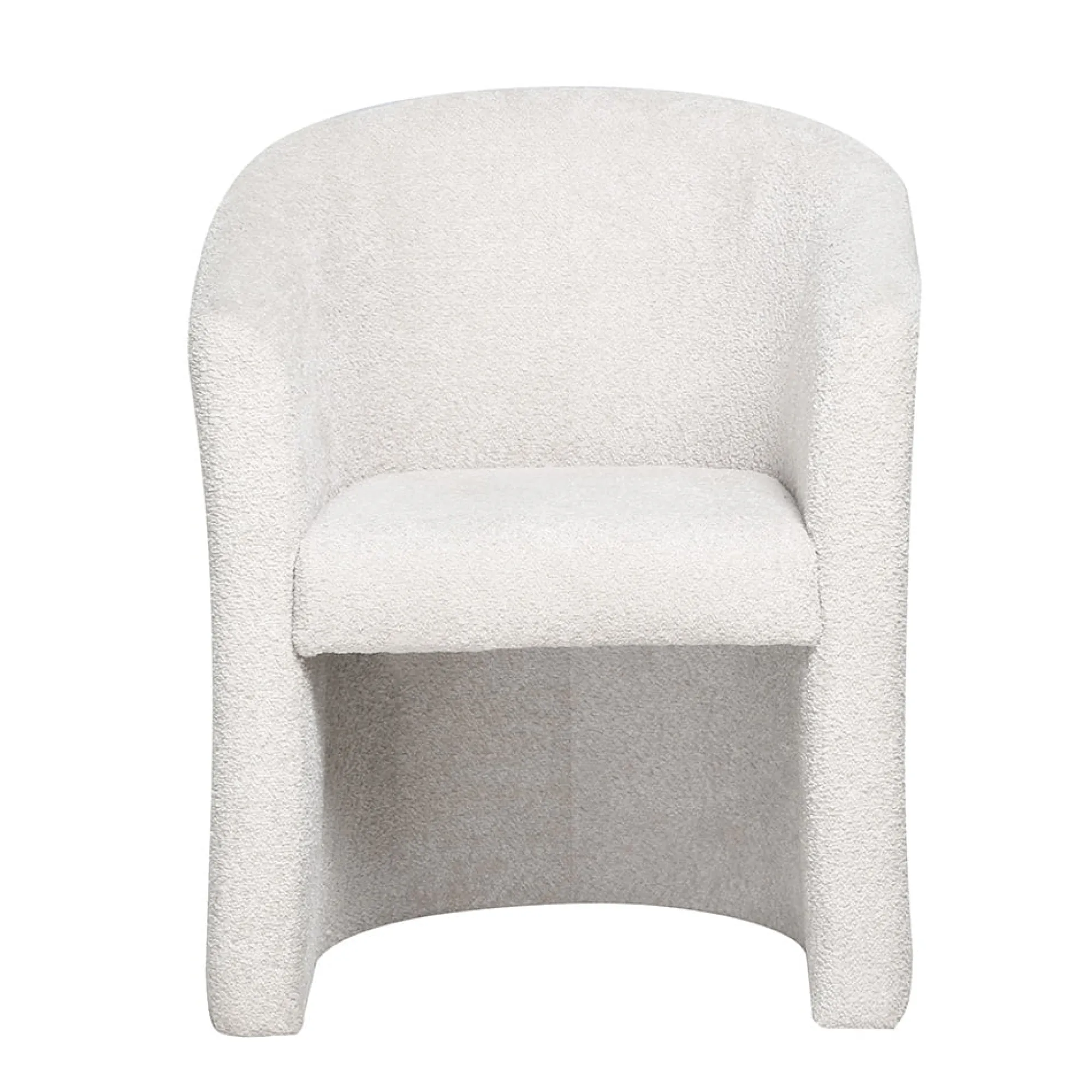 Fauteuils^Huisenthuis Fauteuil Steven Bouclé Zand