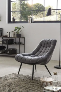 Fauteuils^Huisenthuis Fauteuil Stijn Grijs