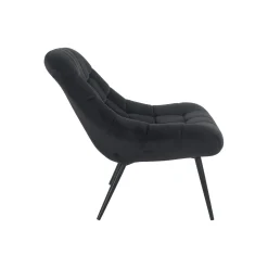 Fauteuils^Huisenthuis Fauteuil Stijn Zwart