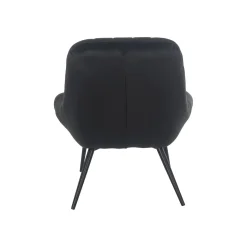 Fauteuils^Huisenthuis Fauteuil Stijn Zwart