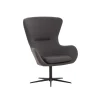 Fauteuils^Huisenthuis Fauteuil Willem Donkergrijs