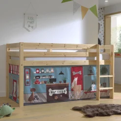 Kinderkameraccessoires^Huisenthuis Gordijn Charlie Dierenwinkel