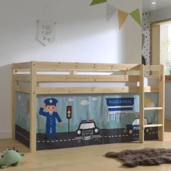 Kinderkameraccessoires^Huisenthuis Gordijn Charlie Politie