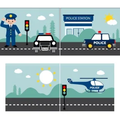 Kinderkameraccessoires^Huisenthuis Gordijn Charlie Politie
