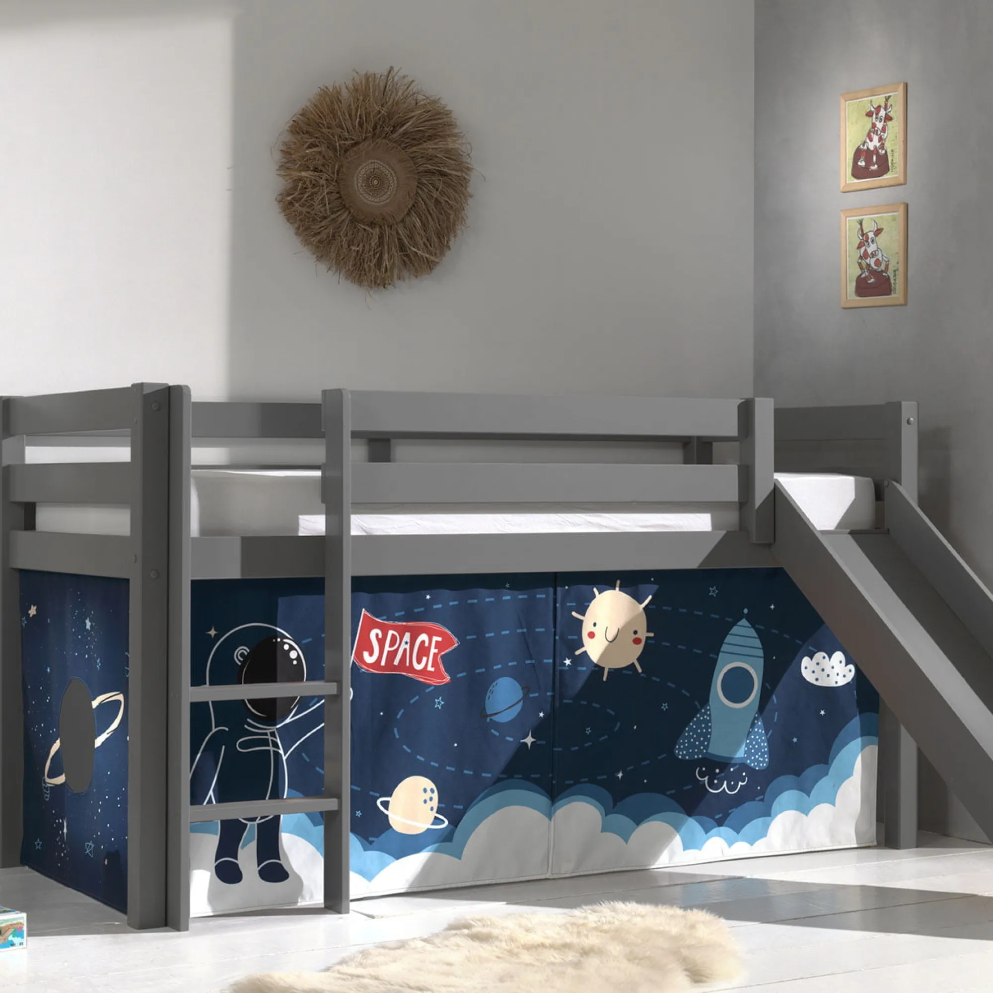 Kinderkameraccessoires^Huisenthuis Gordijn Charlie Space