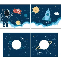 Kinderkameraccessoires^Huisenthuis Gordijn Charlie Space