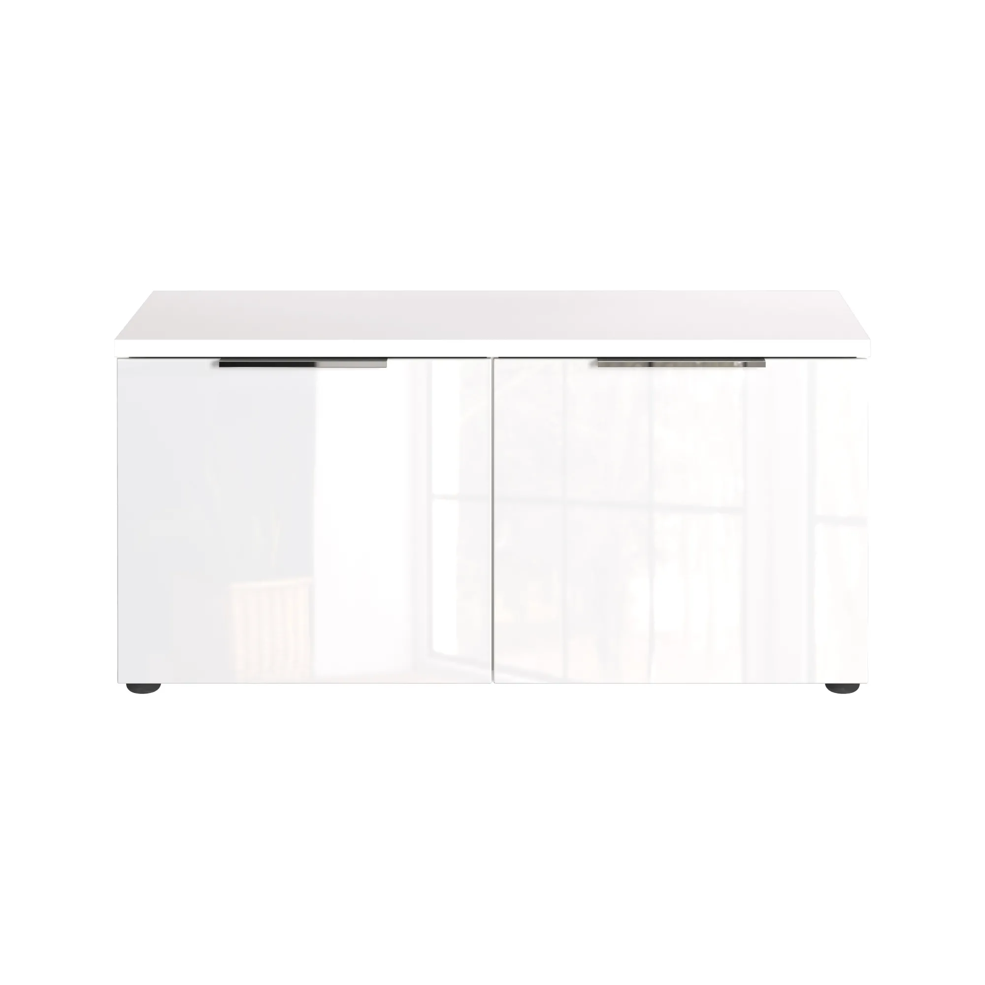 Schoenenkasten^Huisenthuis Halbank Montreal Wit