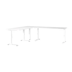 Bureaus^Huisenthuis Hoekbureau Galileo 240 x 200 cm Wit