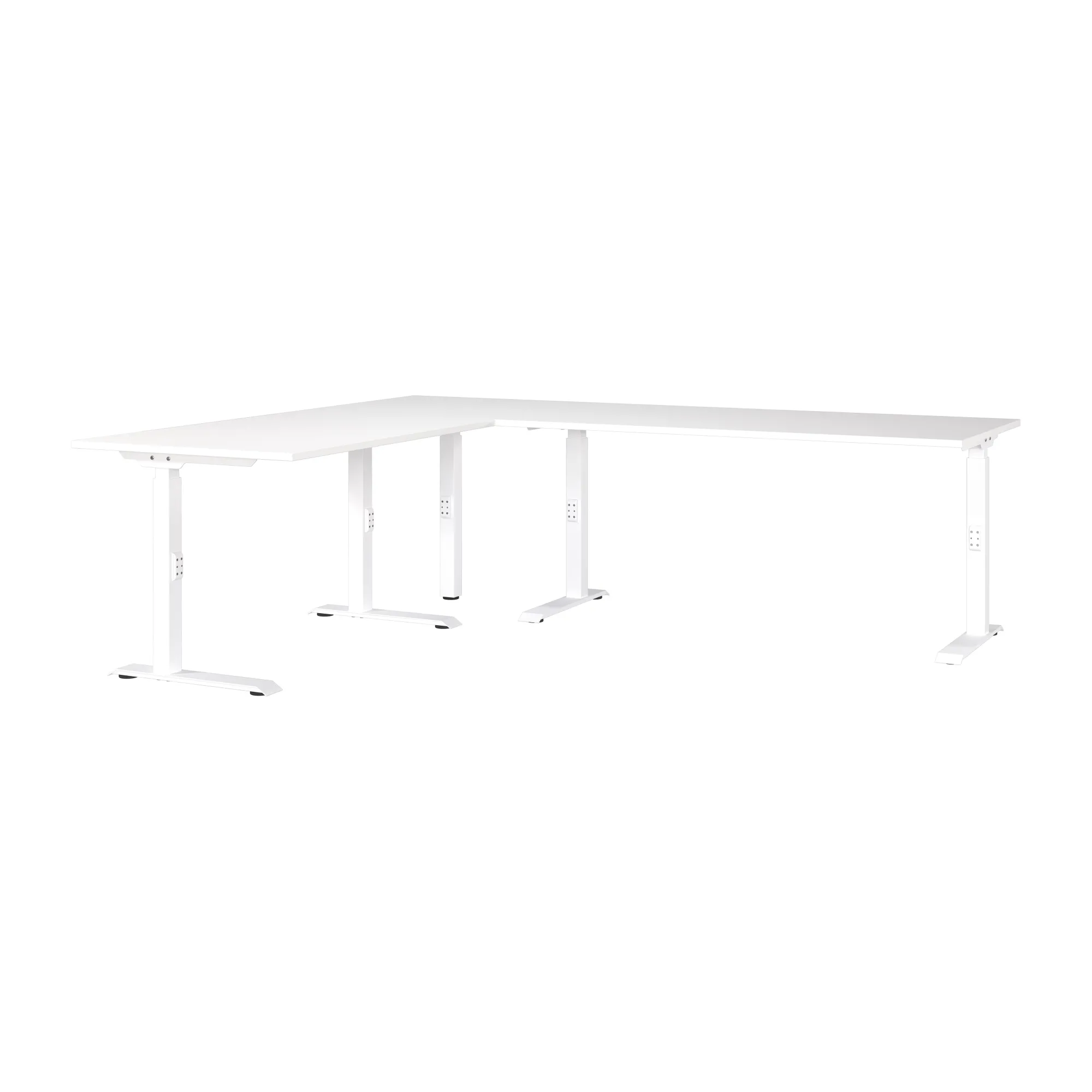 Bureaus^Huisenthuis Hoekbureau Galileo 240 x 200 cm Wit