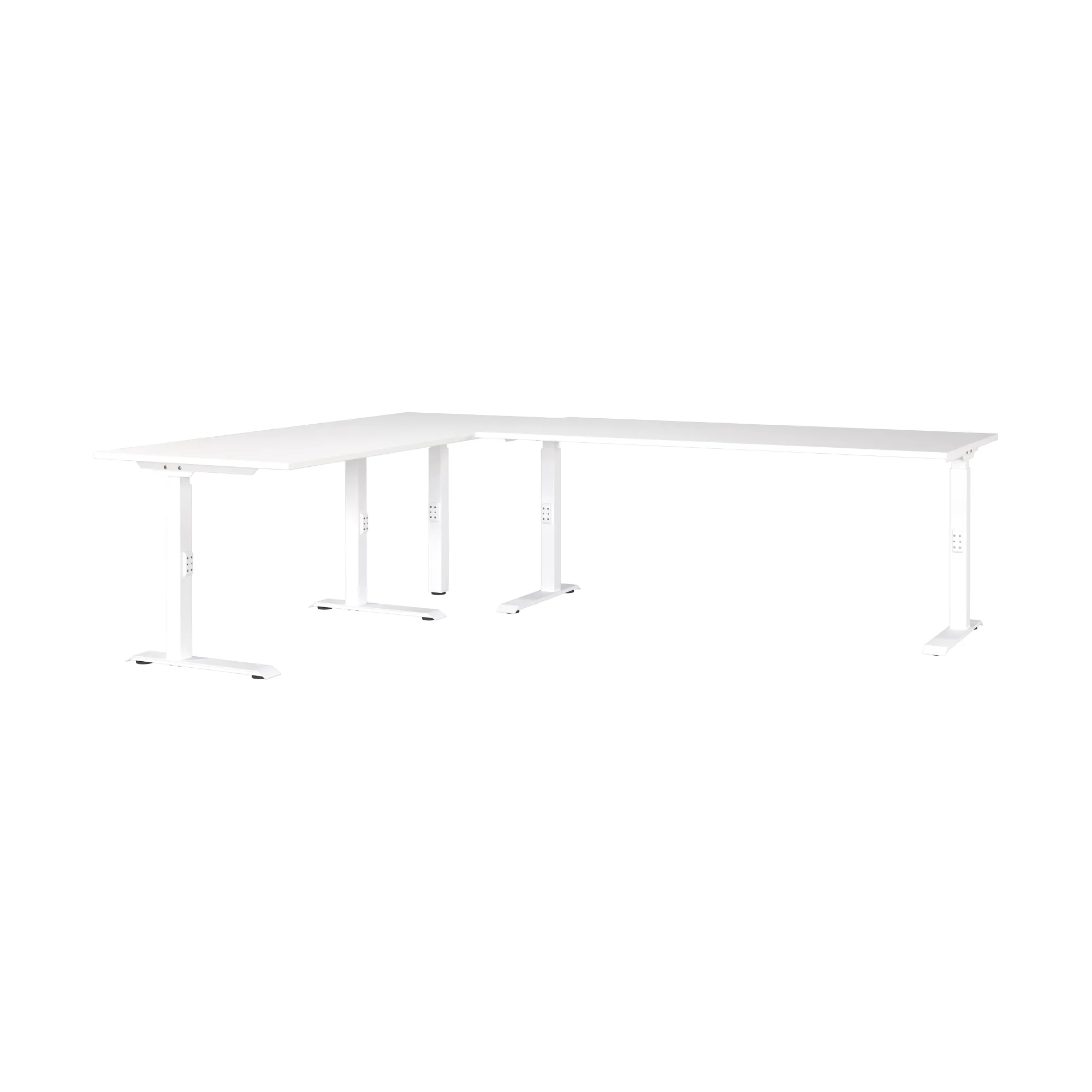 Bureaus^Huisenthuis Hoekbureau Galileo 240 x 220 cm Wit