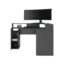 Bureaus^Huisenthuis Hoekbureau Paco Antraciet