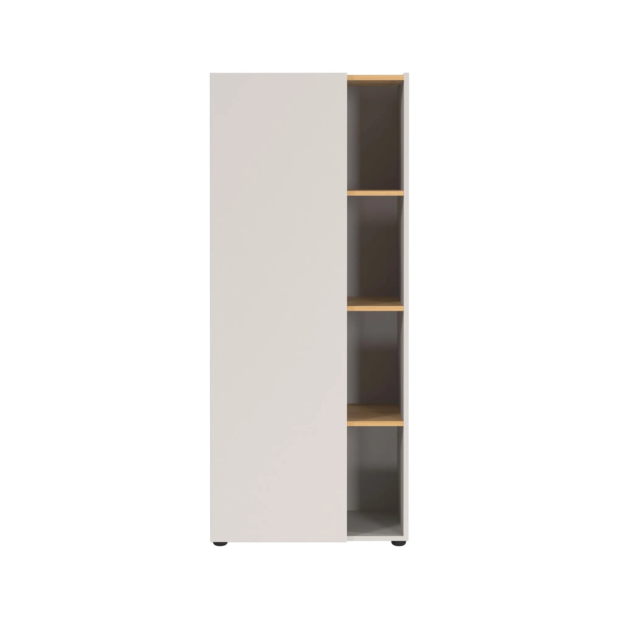 Kantoorkasten^Huisenthuis Hoge kantoorkast Orlando 145 cm Kasjmier