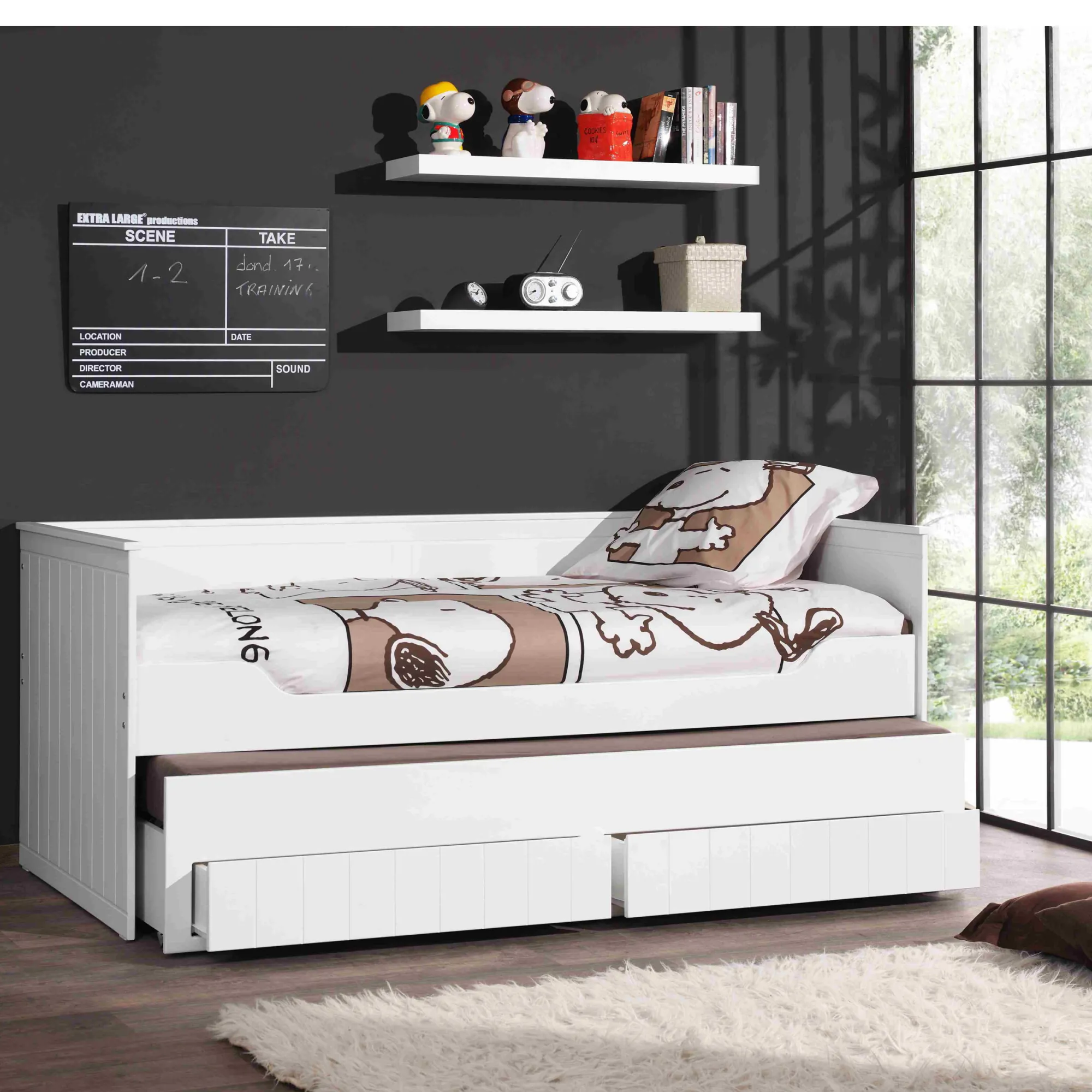 Kinderbedden^Huisenthuis Kajuitbed Luuk-W