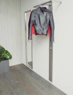 Kapstokken^Huisenthuis Kapstok Bente Laag Nikkel