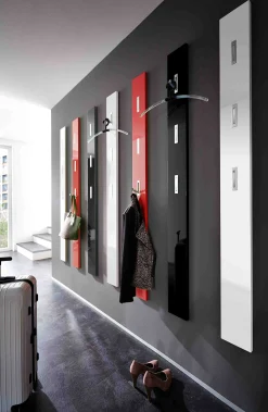 Kapstokken^Huisenthuis Kapstokpaneel Colori Hoogglans Grafiet