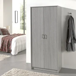 Kantoorkasten|Kledingkasten^Huisenthuis Kast Loek M Grijs