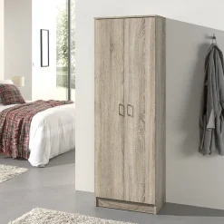 Kantoorkasten|Kledingkasten^Huisenthuis Kast Loek S Sonoma