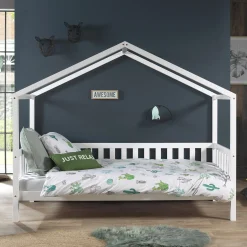 Kinderbedden^Huisenthuis Kinderbed Bibi 3 Wit