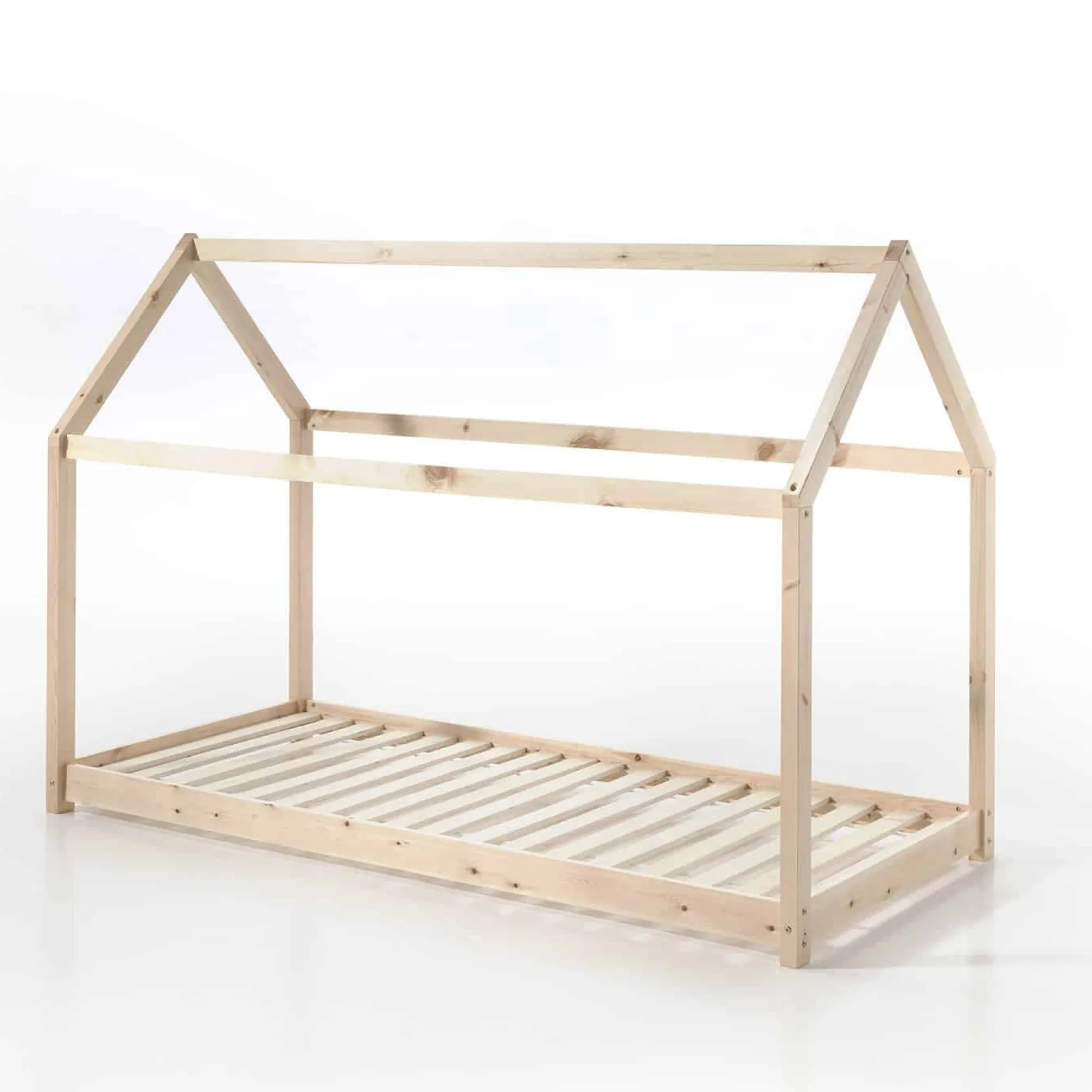 Kinderbedden^Huisenthuis Kinderbed Dreamhouse-N Grenen