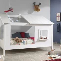 Kinderbedden^Huisenthuis Kinderbed Merle Wit