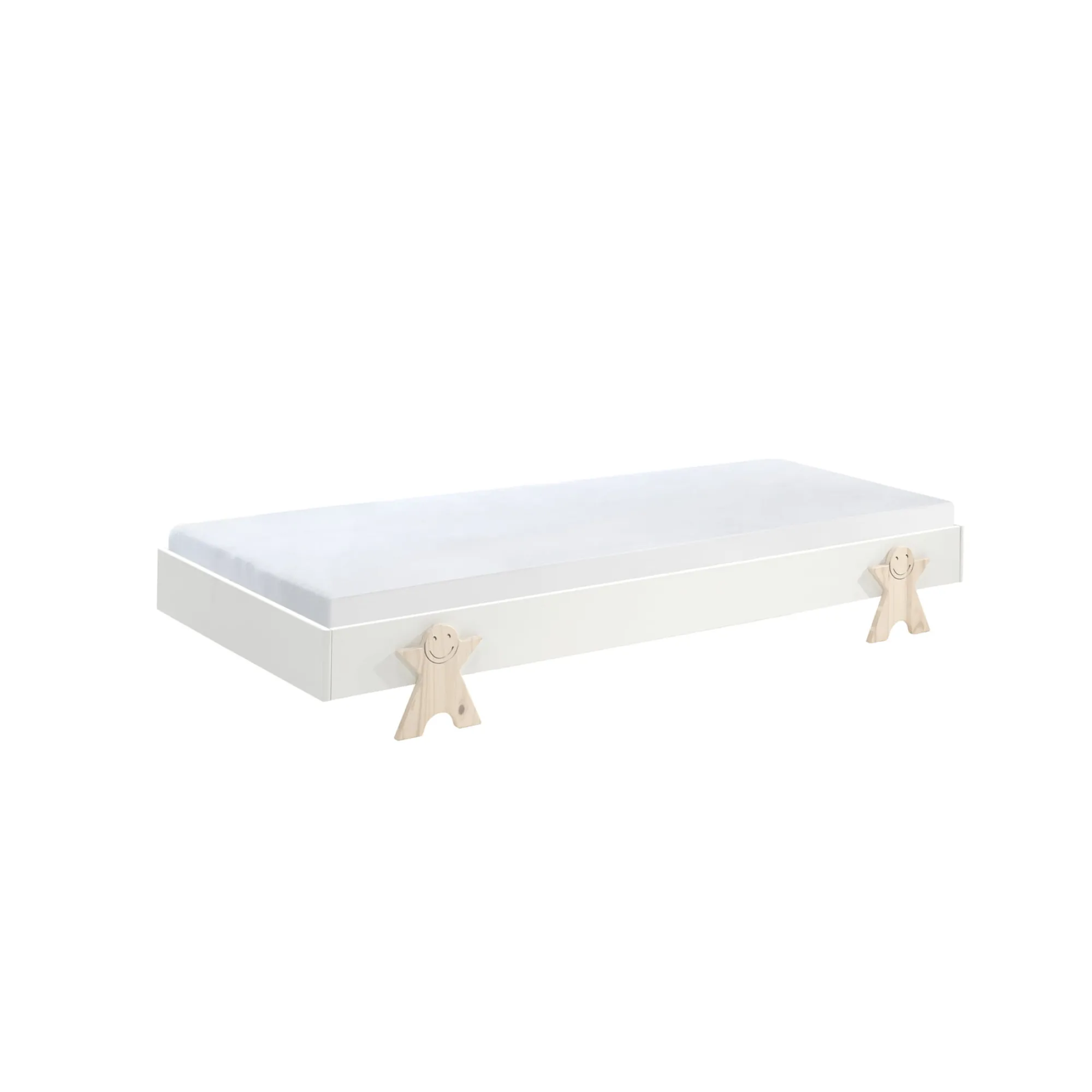 Kinderbedden^Huisenthuis Kinderbed Nynke Wit