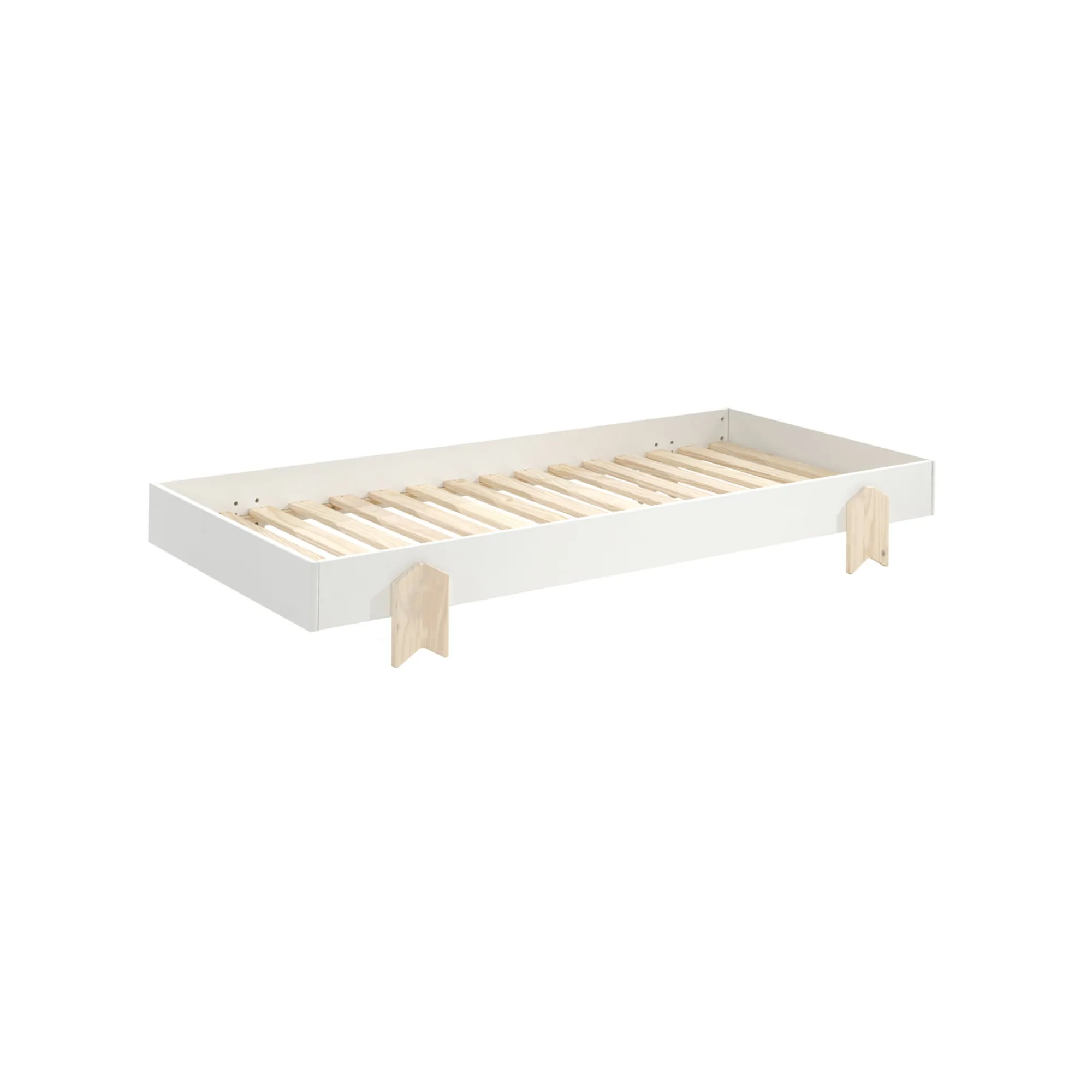 Kinderbedden^Huisenthuis Kinderbed Ted Wit