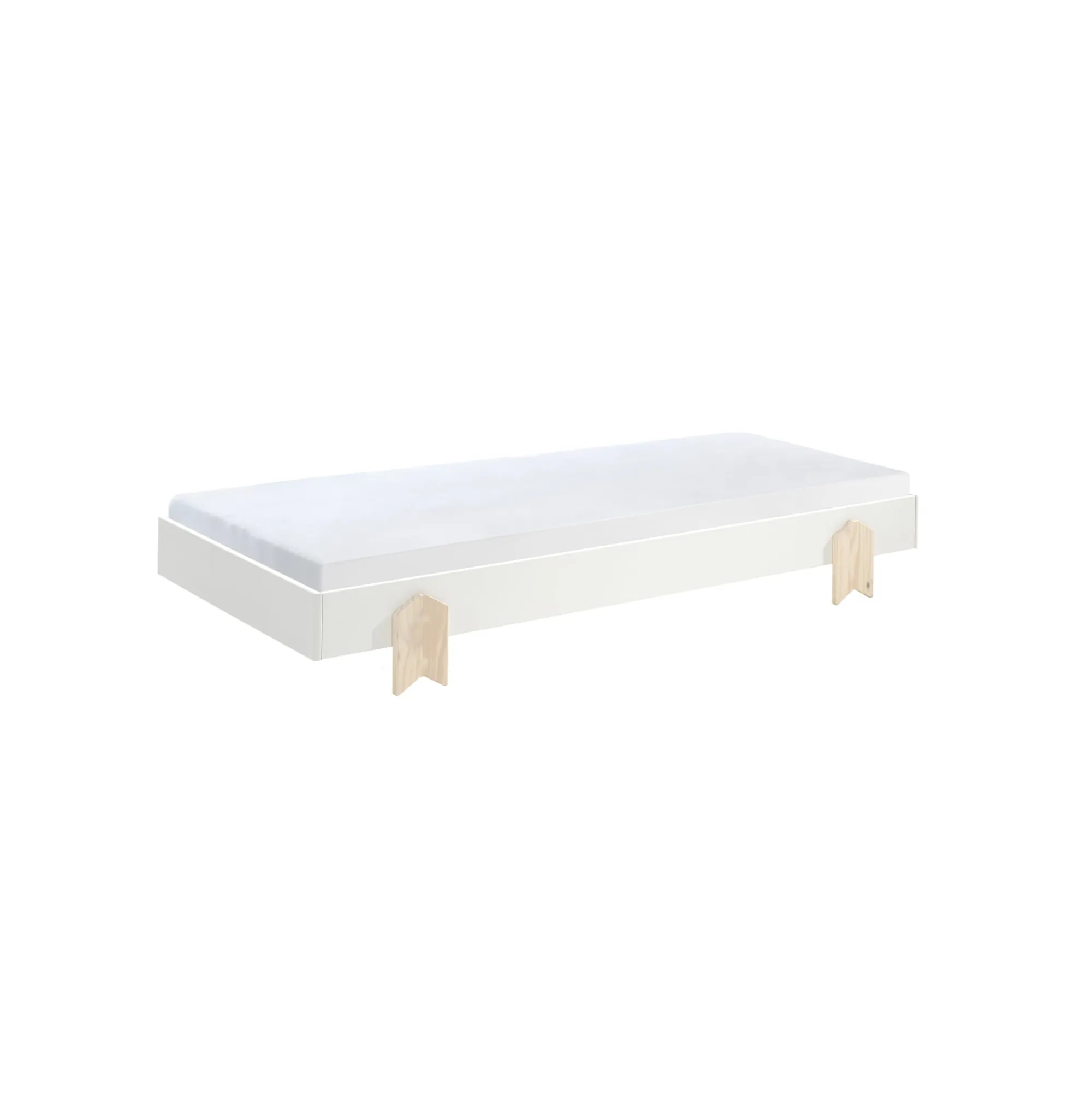 Kinderbedden^Huisenthuis Kinderbed Ted Wit