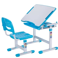 Kinderbureaus^Huisenthuis Kinderbureauset Ergo-1BL Blauw