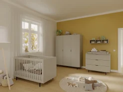 Kinderkamerkasten^Huisenthuis Kledingkast Elias Grijs