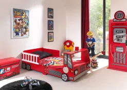 Peuterbedden^Huisenthuis Kleuter brandweerwagen bed Maarten-K