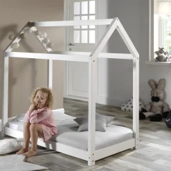 Peuterbedden^Huisenthuis Kleuterbed Dreamhouse-W Wit