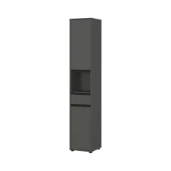 Badkamerkasten^Huisenthuis Kolomkast Pula 181 cm Grafiet