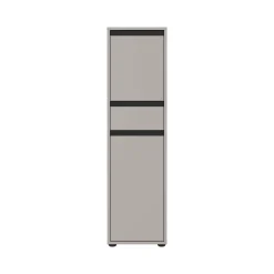 Badkamerkasten^Huisenthuis Kolomkast Pula 121 cm Lichtgrijs
