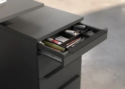 Ladeblokken^Huisenthuis Ladeblok met slot Galileo Grafiet