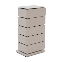 Ladekasten^Huisenthuis Ladekast Coco Taupe 73 cm