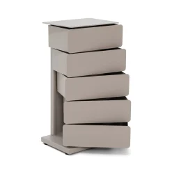 Ladekasten^Huisenthuis Ladekast Coco Taupe 73 cm