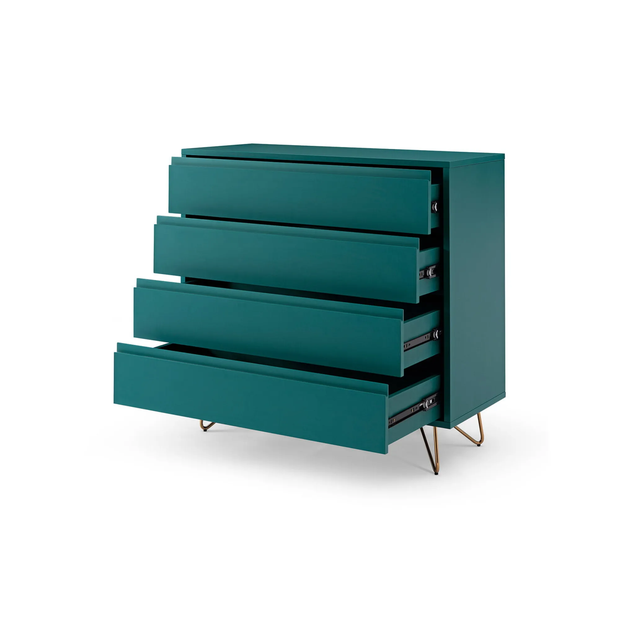 Ladekasten^Huisenthuis Ladekast Lucy 90 cm Blauw