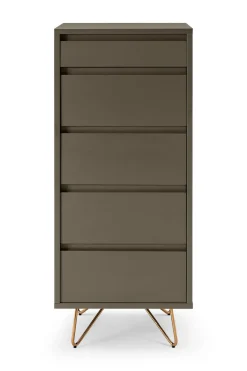 Ladekasten^Huisenthuis Ladekast Lucy 45 cm Grijs
