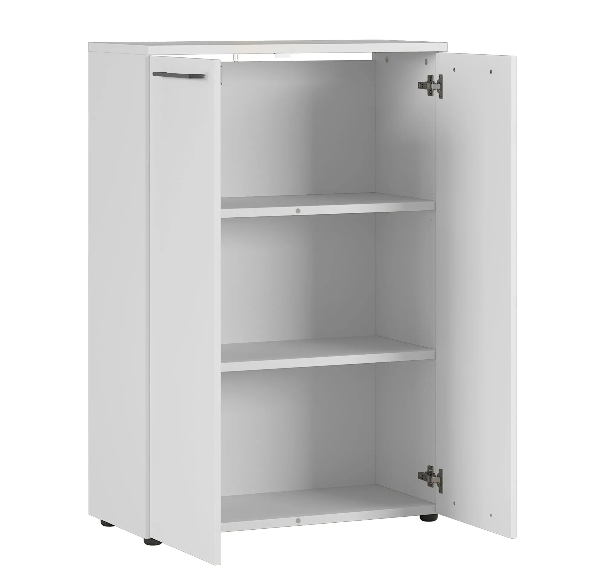 Kantoorkasten^Huisenthuis Lage dichte kantoorkast Ergonoma Licht Grijs