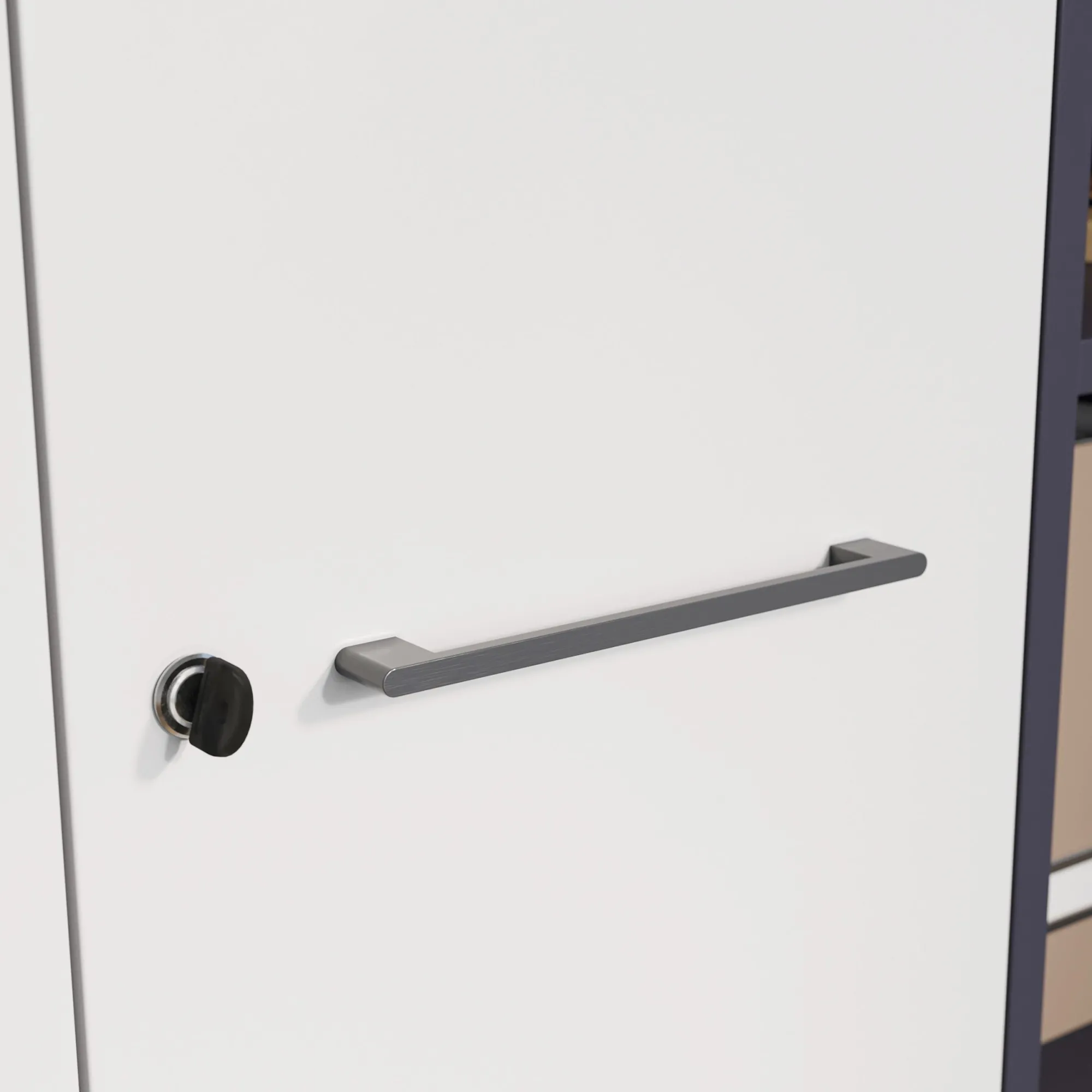 Kantoorkasten^Huisenthuis Lage dichte kantoorkast Ergonoma Licht Grijs